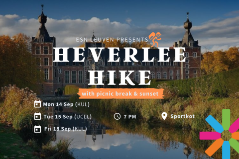 Heverlee hike KU Leuven Orientation Days UCLL